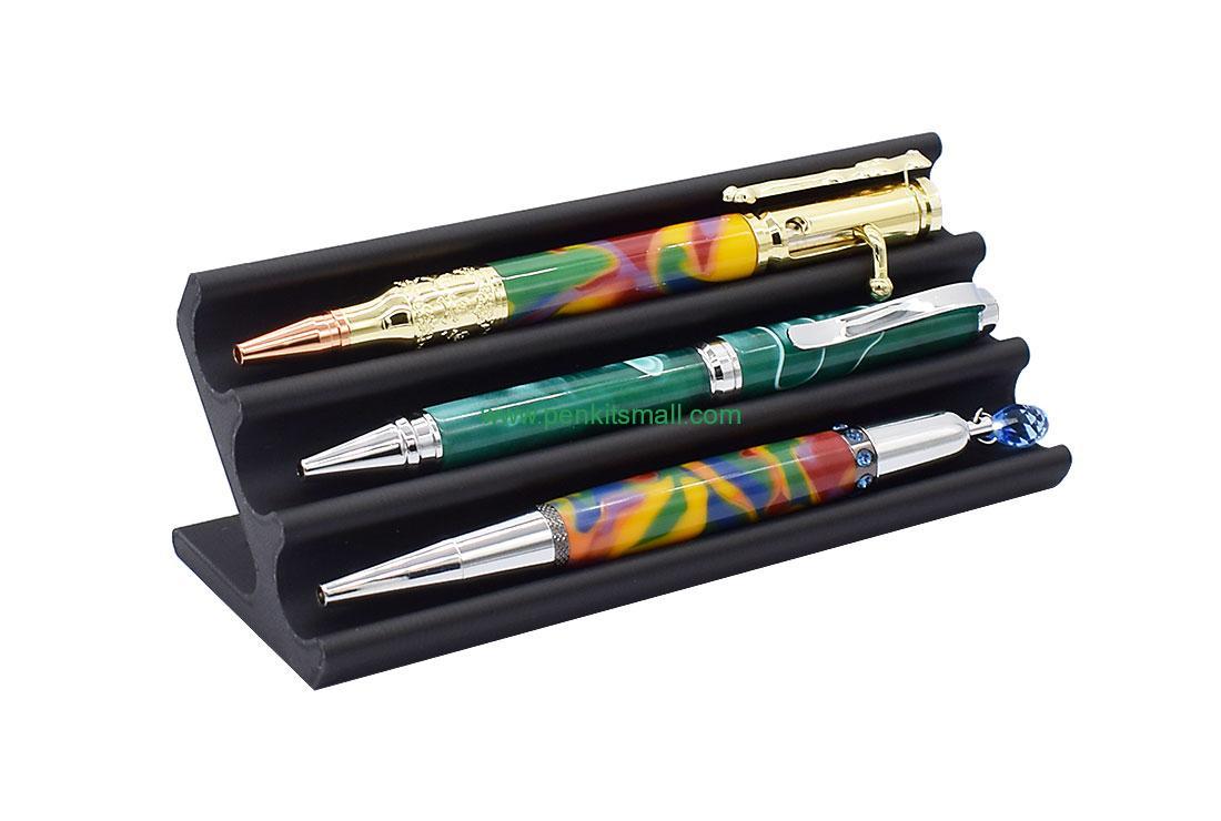 RZ-PH44-BKBlack 3-Slot pen holder