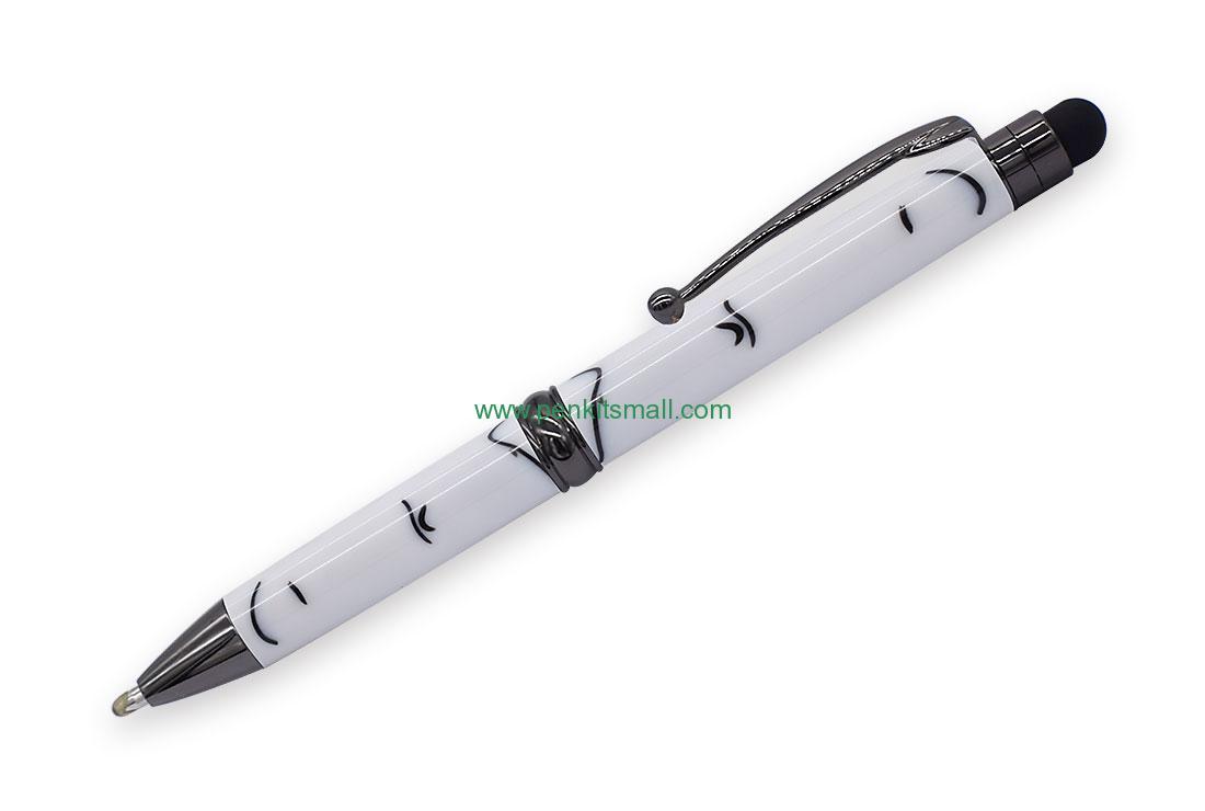 RZ-BPTS873#-GM Gun metal Mini fancy stylus pen kits