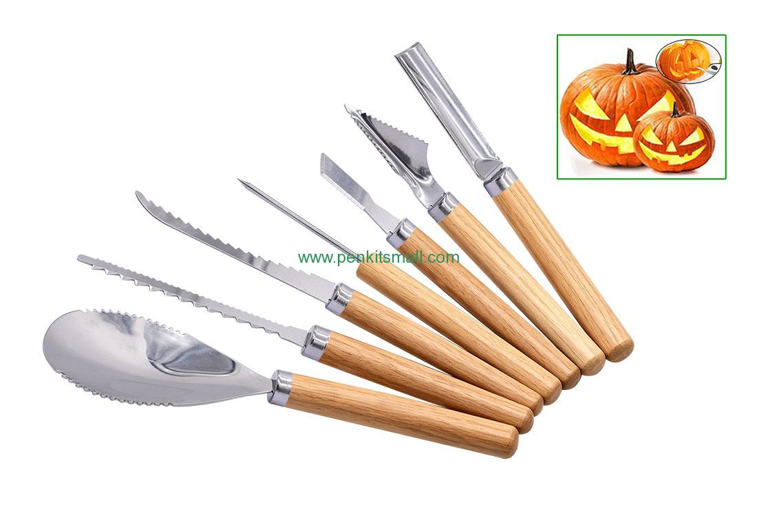 RZ-PK882#-7SS Pre-sale Stainless steel Pumpkin carving kits