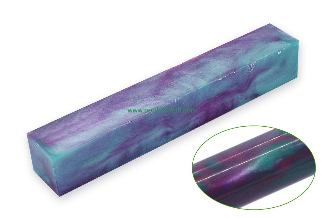 RZ-PRN036-BL036 Pearl Resin pen blank